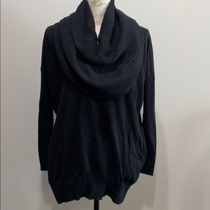 Black oversized comfy sweater